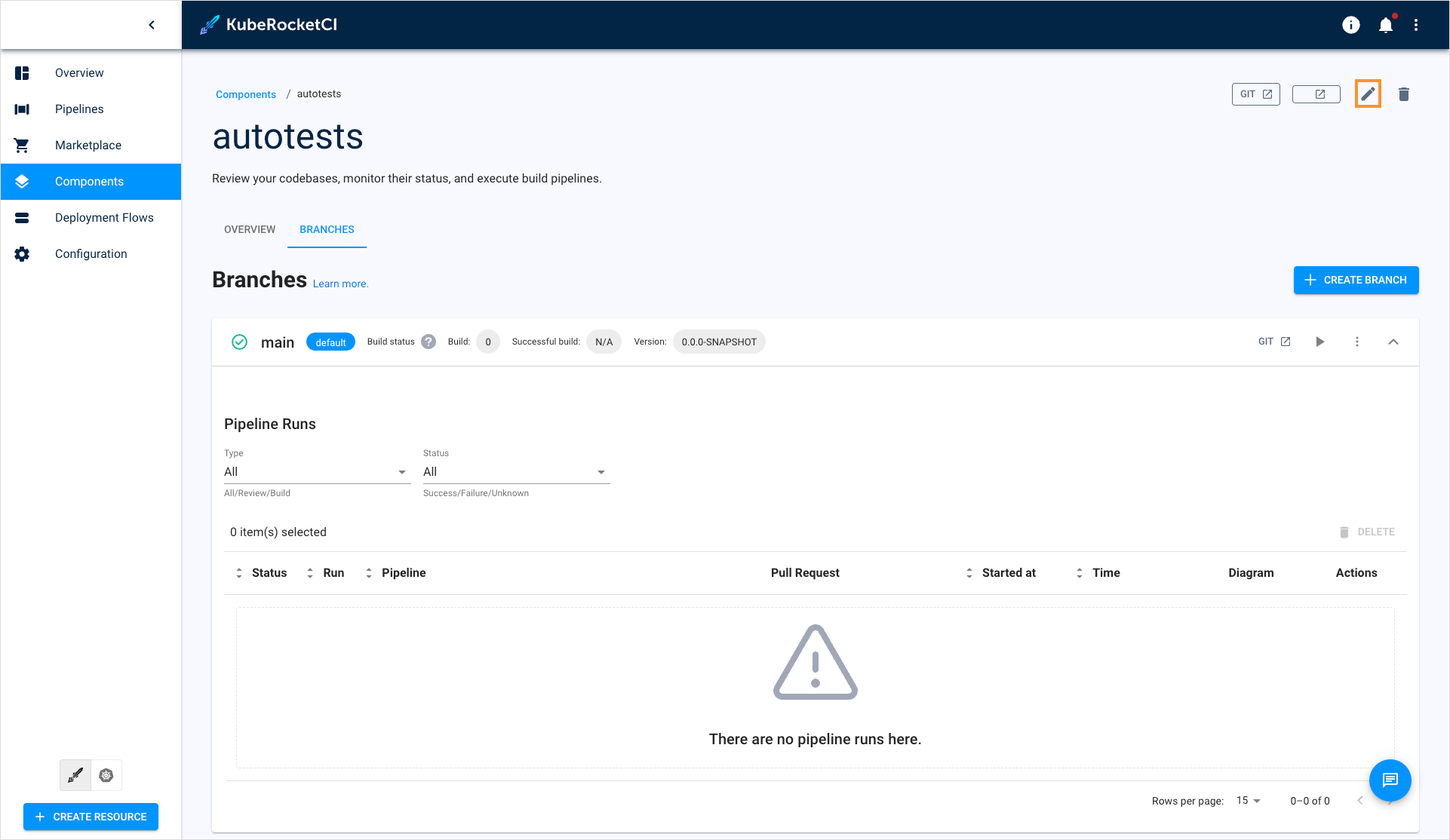 Edit autotest when viewing the autotest data Edit autotest when viewing the autotest data