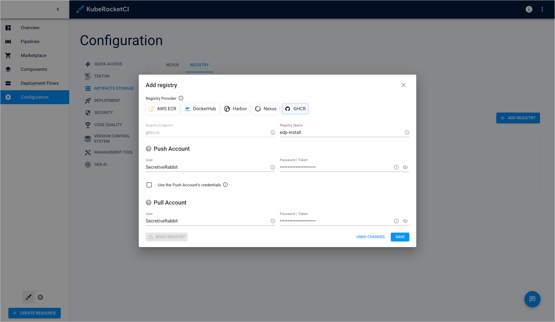 GitHub container registry settings GitHub container registry settings
