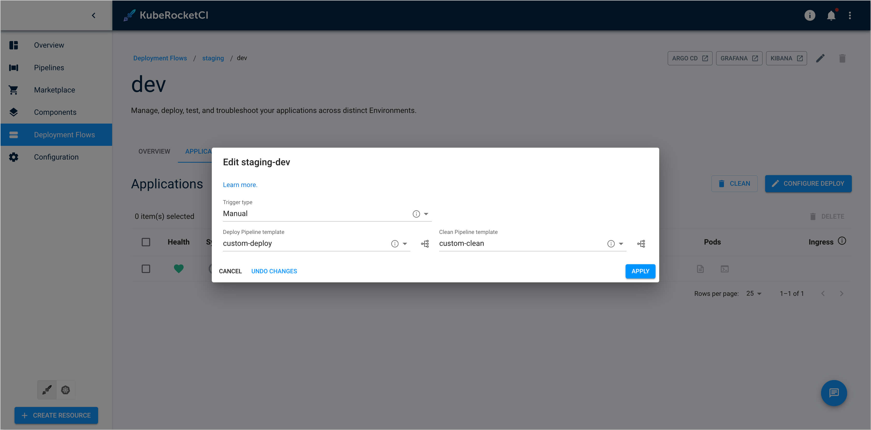Select Pipeline Select Pipeline