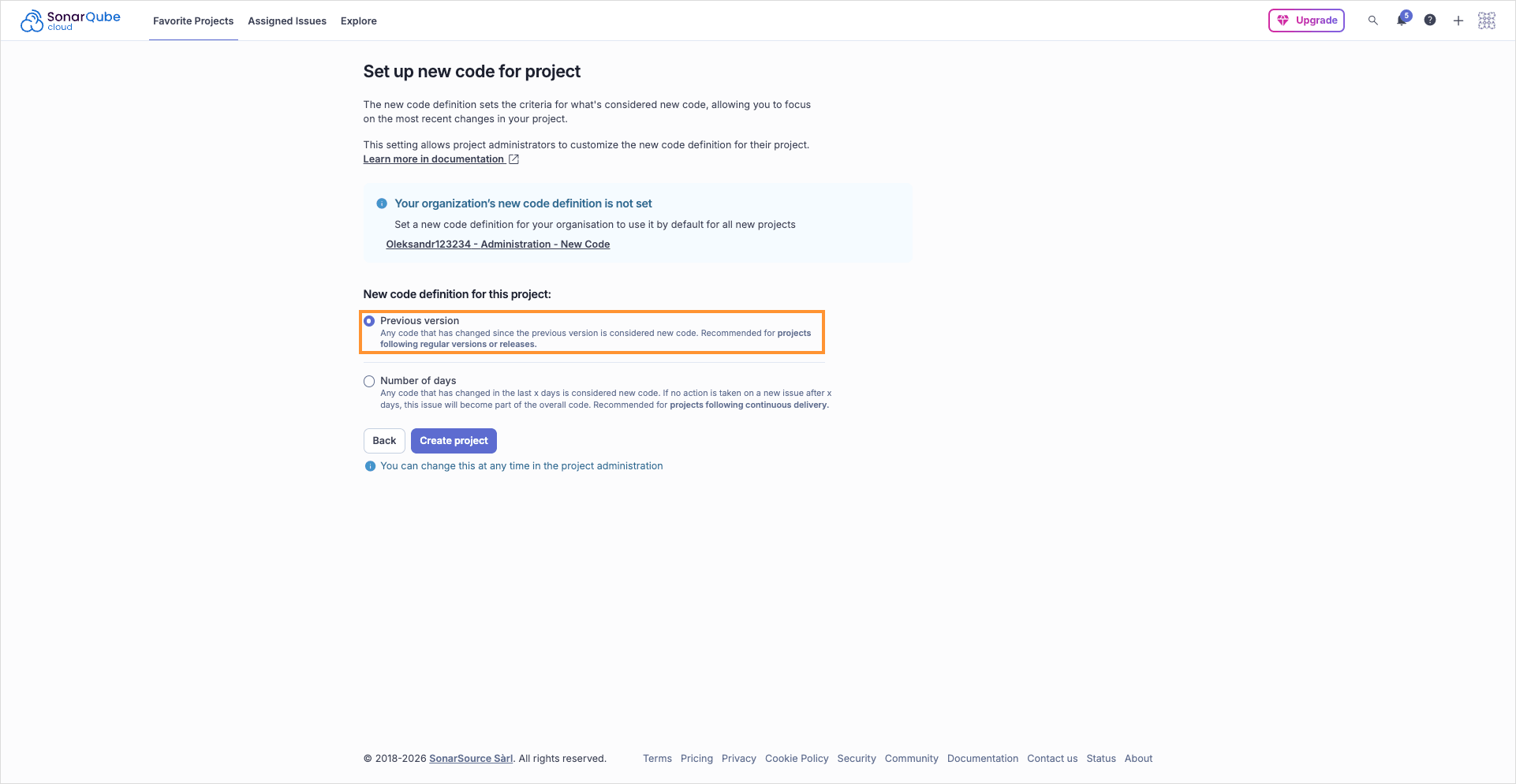Add new project