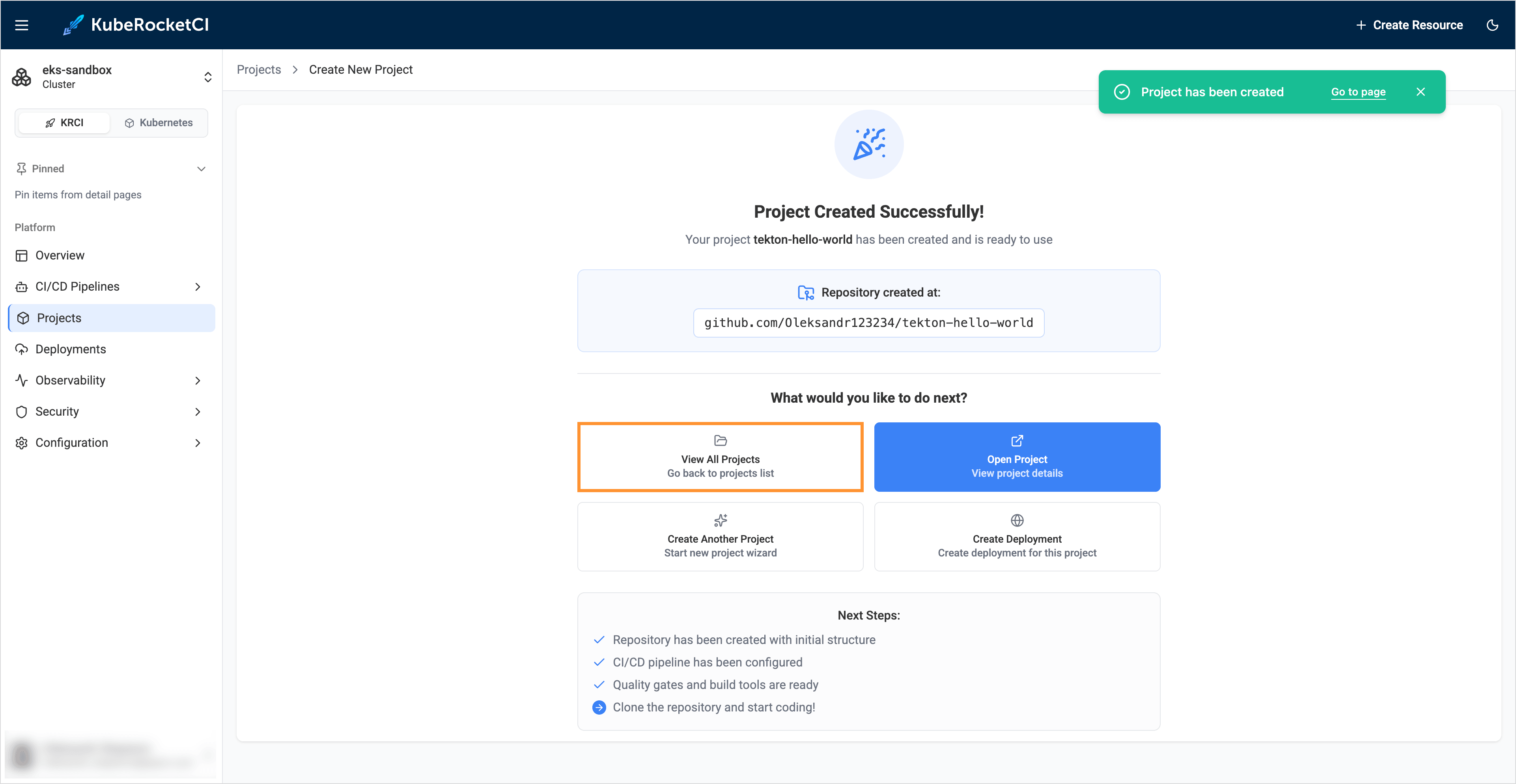 Ready project