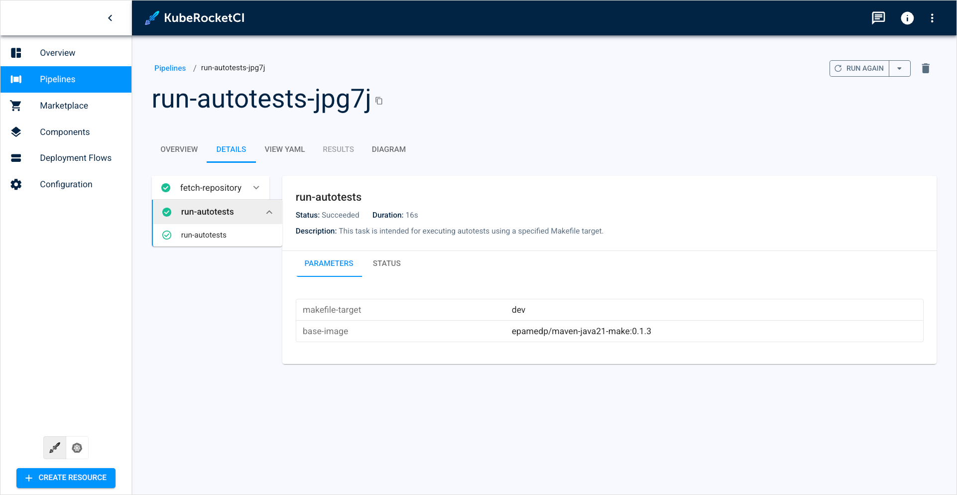 Test pipeline Test pipeline